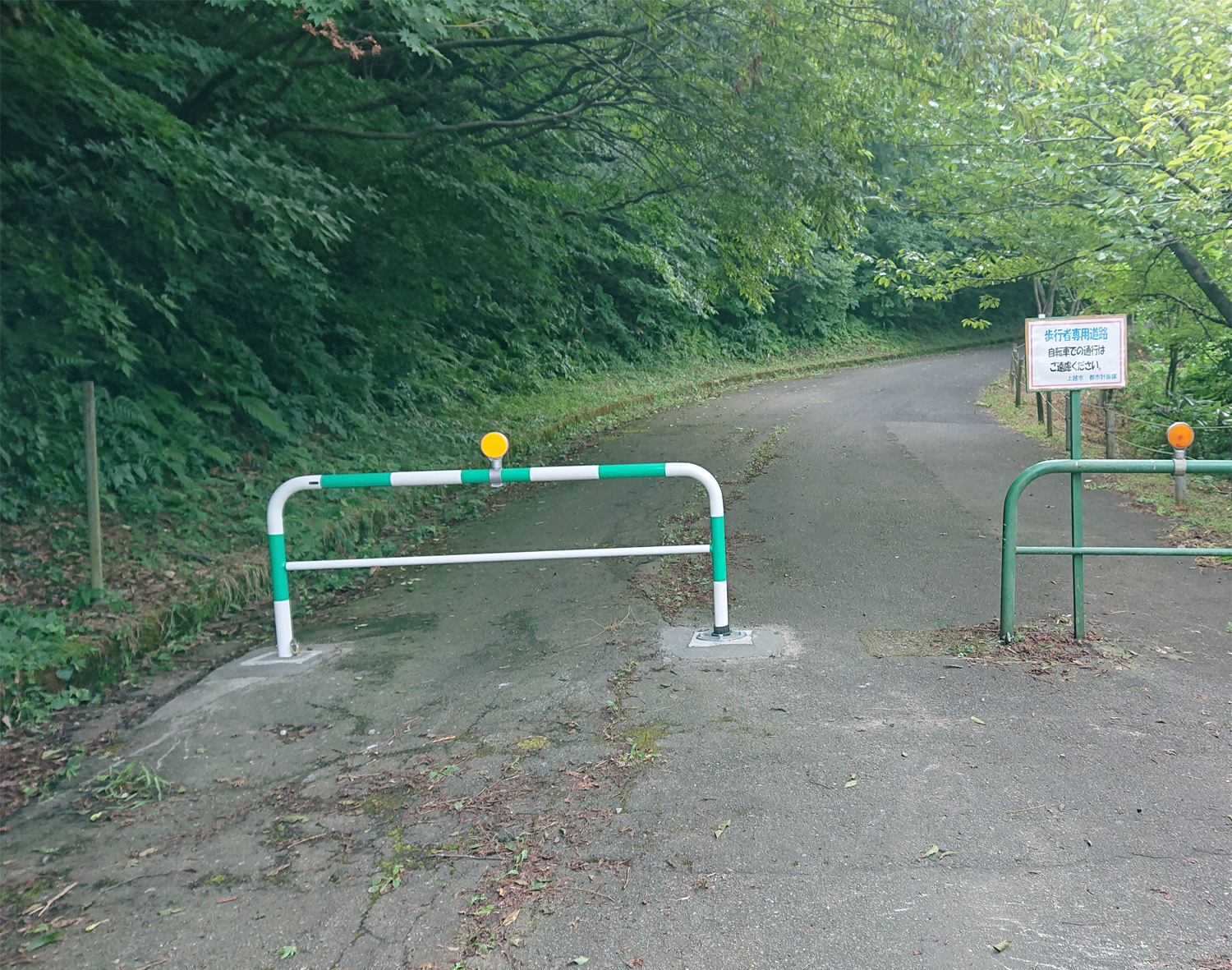 回転式車止め